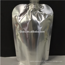 Poche de nourriture de bébé de papier d&#39;aluminium / sac en plastique avec le bec / emballage liquide d&#39;aliment